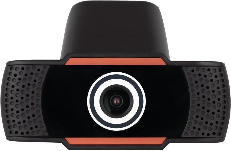 Webkamera Havit HN07P, černočervená