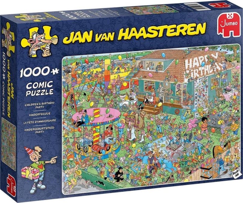 Puzzle Jumbo Puzzle Dětská narozeninová oslava 1000 dílků