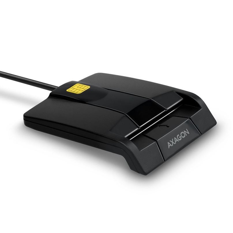 Čtečka eObčanek AXAGON CRE-SM3 USB Smart card FlatReader