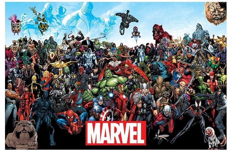 Plakát Marvel - Universe