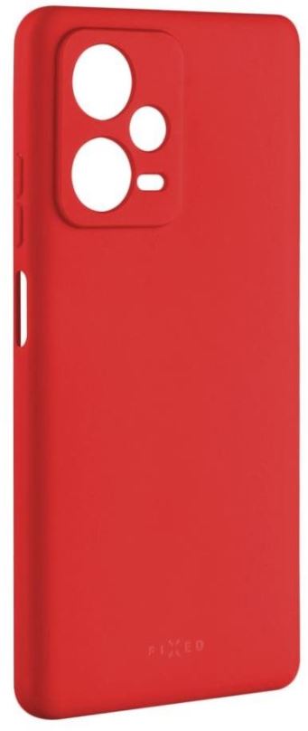 Kryt na mobil FIXED Story pro Xiaomi Redmi Note 12 Pro+ 5G červený