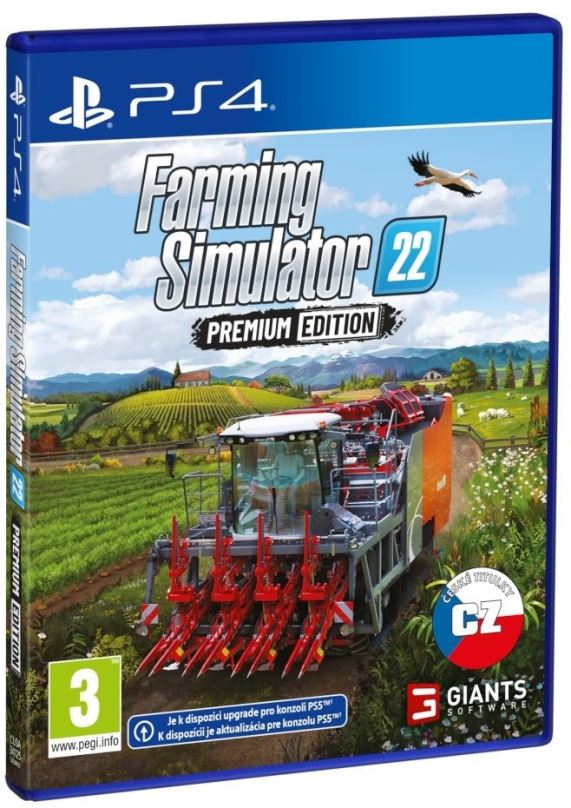 Hra na konzoli Farming Simulator 22: Premium Edition - PS4