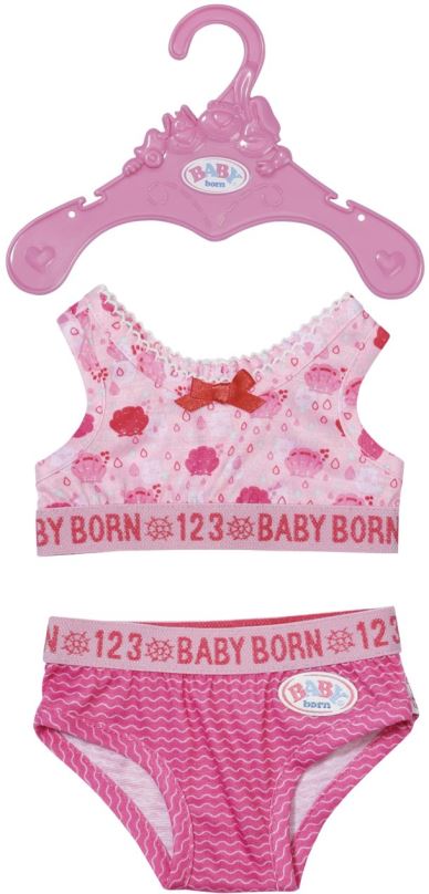 Doplněk pro panenky BABY born Spodní prádlo - růžové, 43 cm