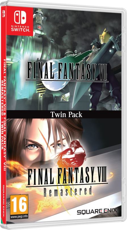 Hra na konzoli Final Fantasy VII + Final Fantasy VIII Remastered - Nintendo Switch