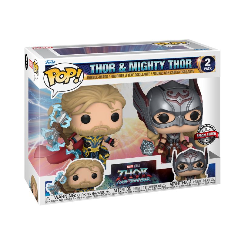 Funko POP Marvel: Thor L&T S1- 2PK POP 1&POP 2