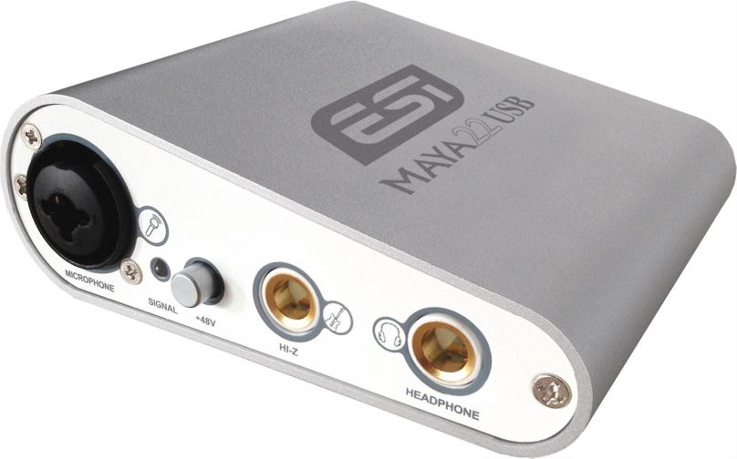 Externí zvuková karta ESI MAYA22 USB