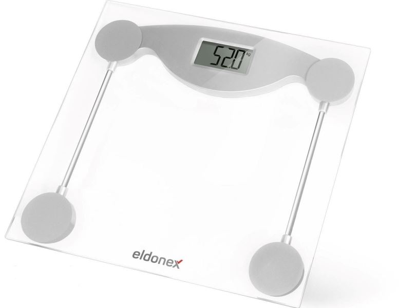 Osobní váha ELDONEX BodyFit, stříbrná