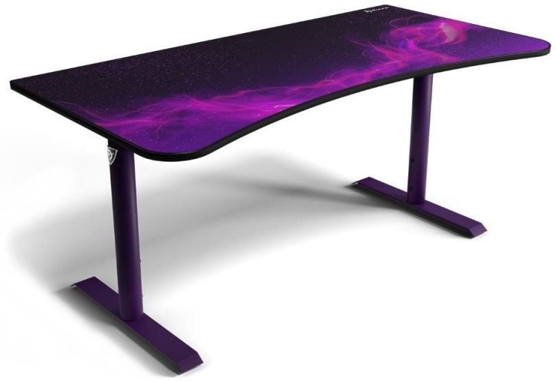 Herní stůl Arozzi Arena Galaxy černo-fialový