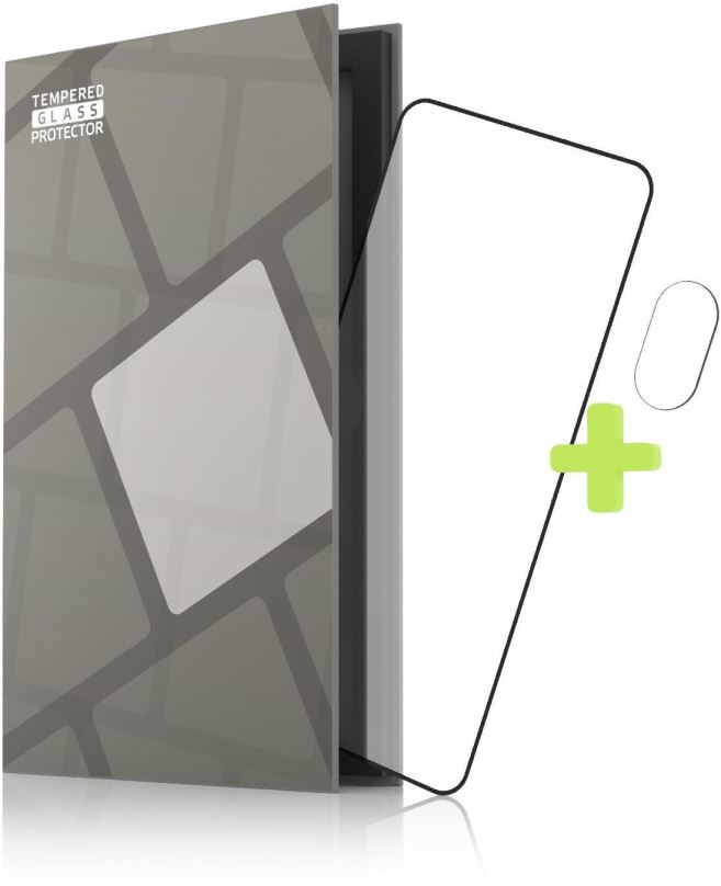 Ochranné sklo Tempered Glass Protector Rámečkové pro Xiaomi Mi 11 Lite, černé + sklo na kameru