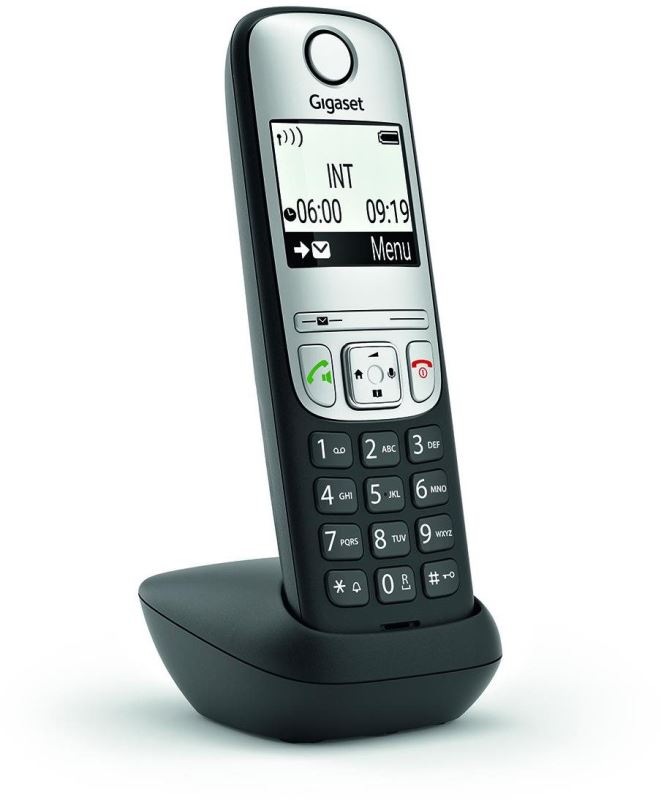 Telefon pro pevnou linku Gigaset A690HX černá - přídavné sluchátko