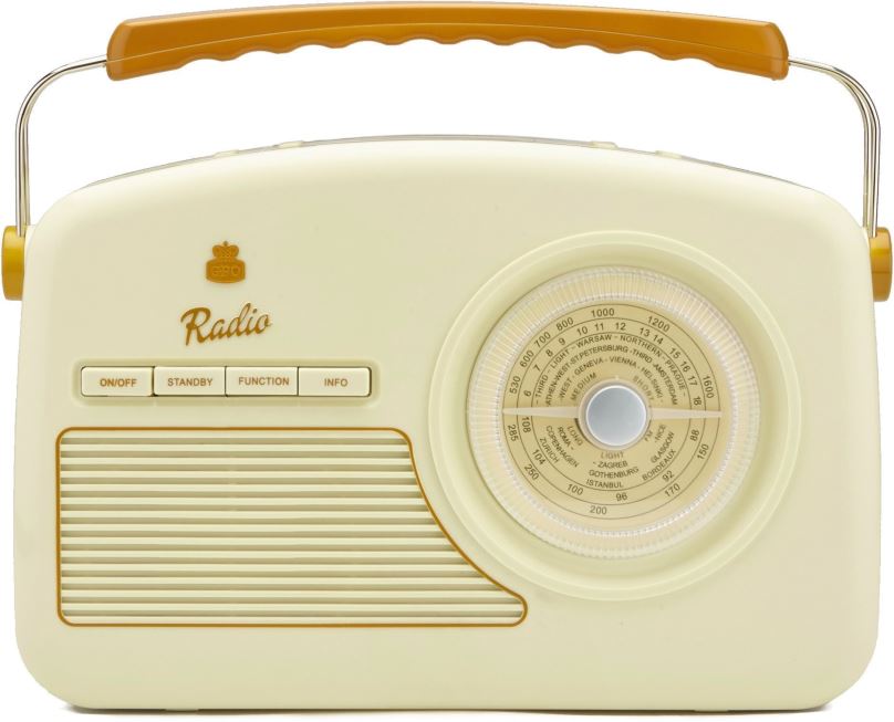 Rádio GPO Retro Rydell Nostalgic DAB Cream