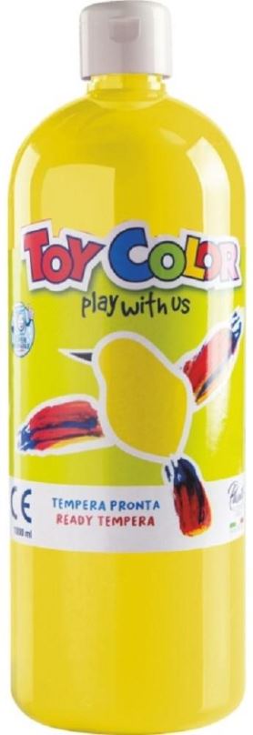 Tempery Temperová barva Toy Color 1000ml - žlutá
