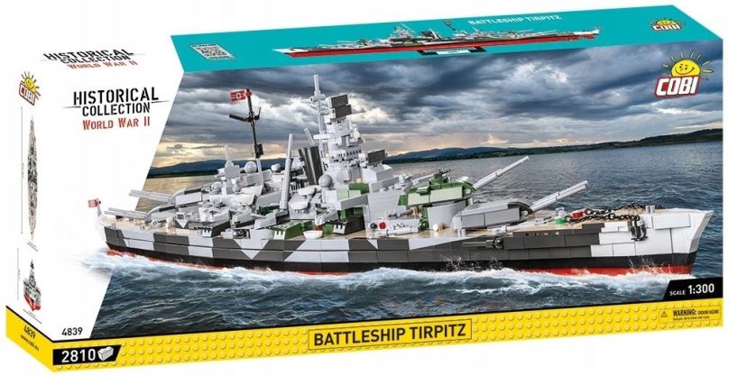 Cobi 4839 Německá bitevní loď Tirpitz