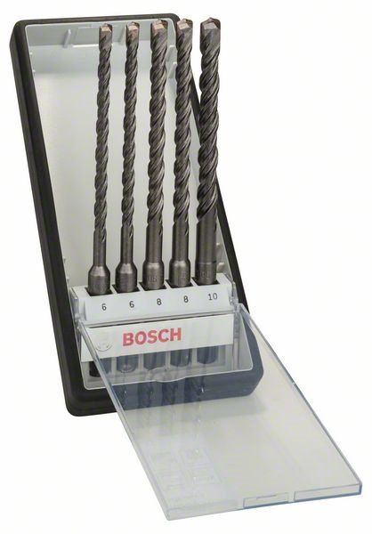 Sada vrtáků SDS-plus BOSCH set SDS plus-5 6,6,8,8,10 x 165mm, RL 2.607.019.928