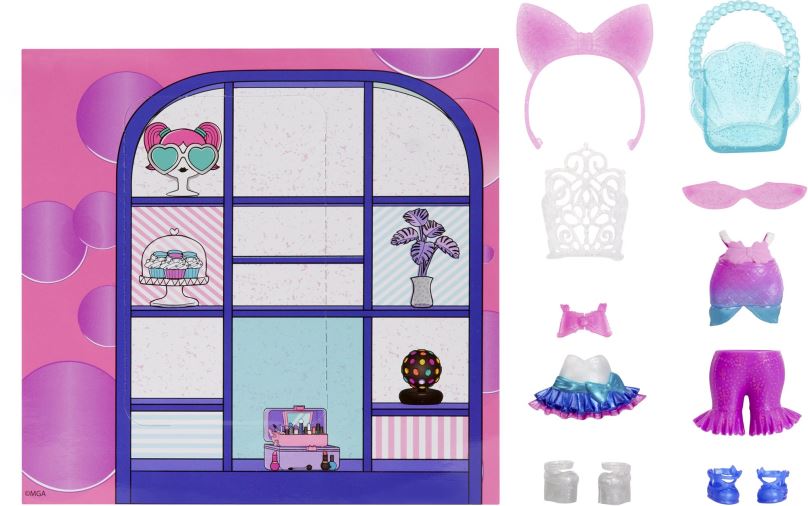Doplněk pro panenky L.O.L. Surprise! Fashion outfit - Mermaid Princess