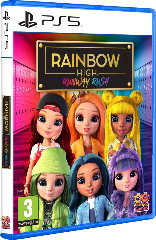 Hra na konzoli Rainbow High Runway Rush - PS5