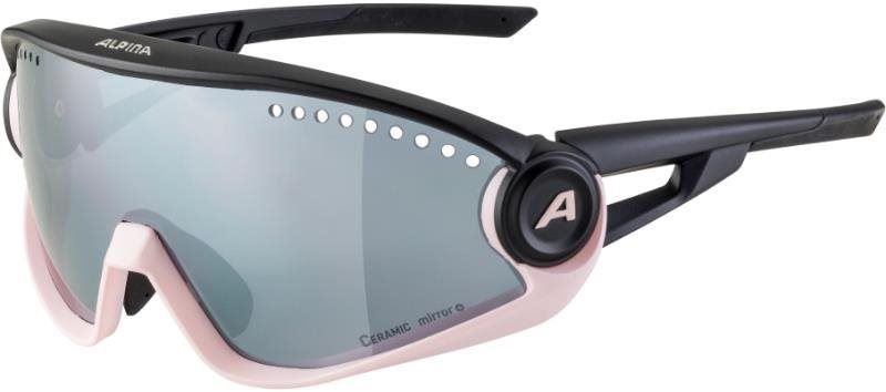 Cyklistické brýle 5W1NG light-rose black matt