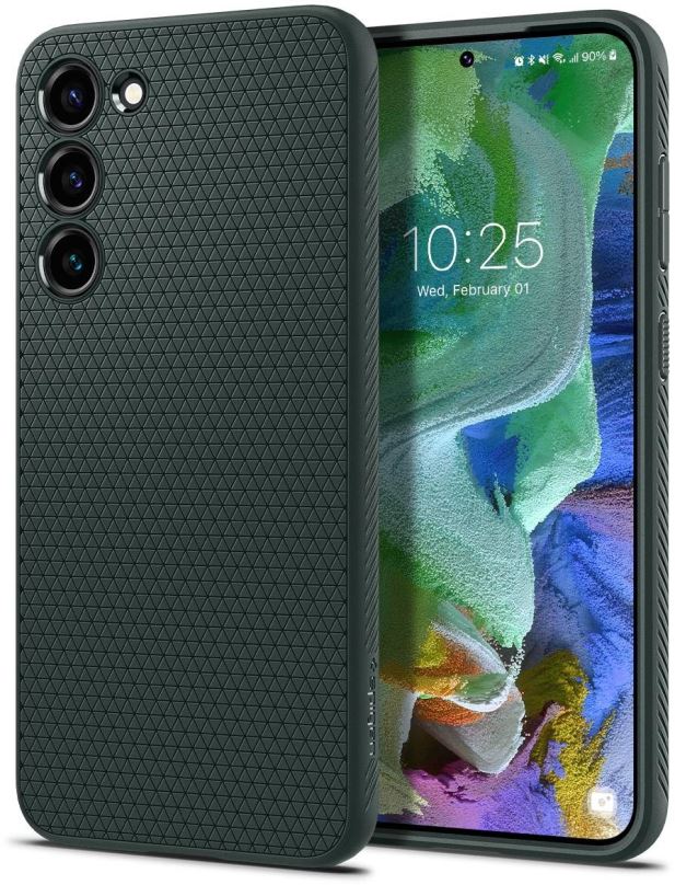 Kryt na mobil Spigen Liquid Air Green Samsung Galaxy S23+