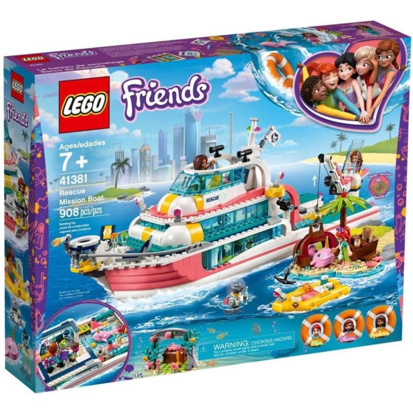 LEGO stavebnice LEGO Friends 41381 Záchranný člun
