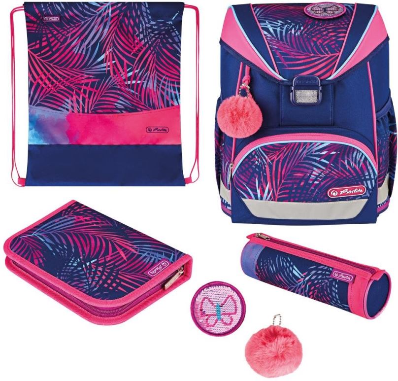 Aktovka HERLITZ Ultralight+ Školní taška, tropi