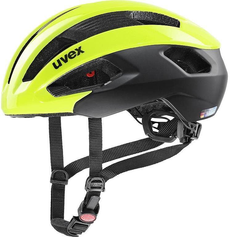Helma na kolo Uvex rise cc neon yellow-black m 52-56 cm