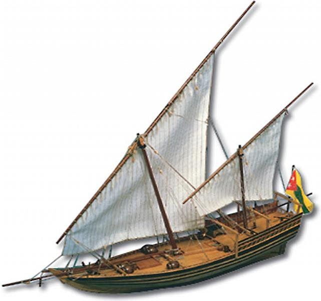 Model lodě COREL Al Bahran 1:50 kit