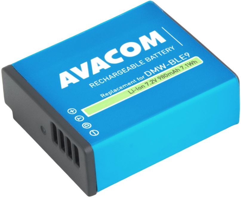 Baterie pro fotoaparát Avacom za Panasonic DMW-BLE9, BLG-10 Li-Ion 7.2V 980mAh 7.1Wh