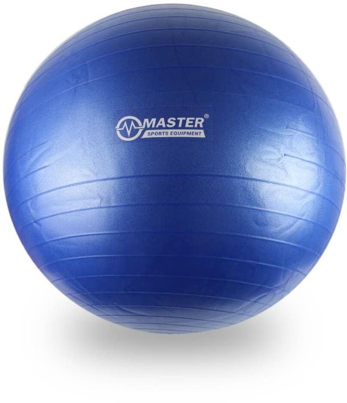 Gymnastický míč MASTER Super Ball průměr 85 cm, modrý