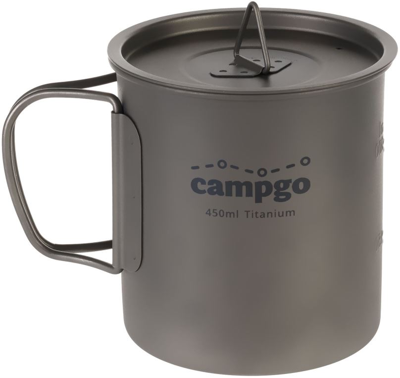 Hrnek Campgo 450 ml Titanium Cup