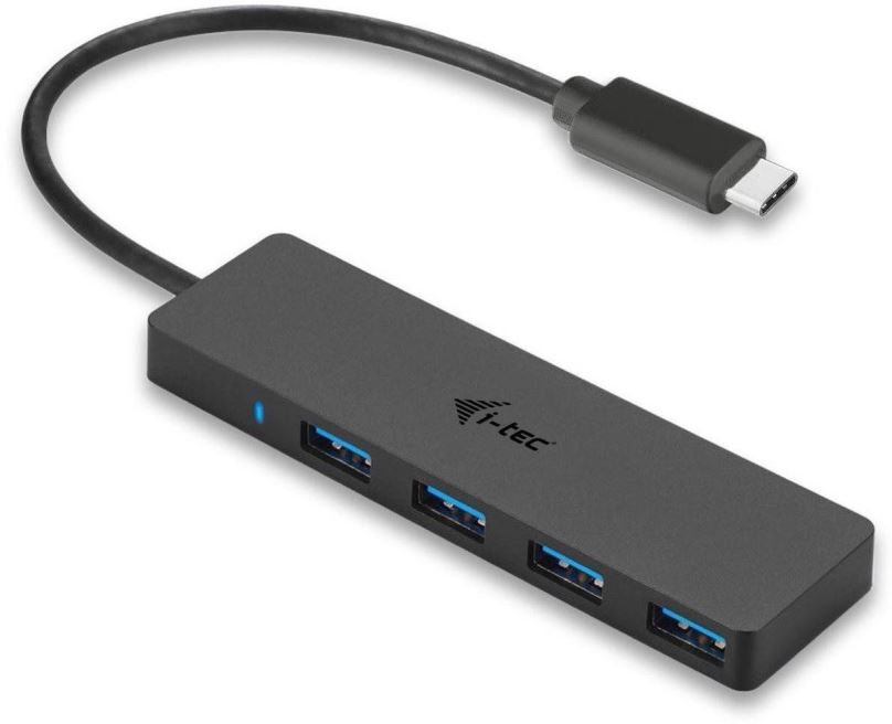 USB Hub i-tec USB-C 3.1 Gen 1 Slim HUB 4 Port