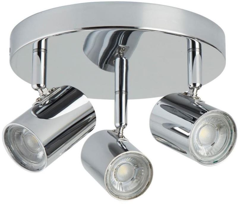 Bodové osvětlení Searchlight - LED Bodové svítidlo ROLLO 3xLED/4W/230V chrom