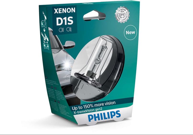 Xenonová výbojka PHILIPS Xenon X-tremeVision D1S 1 ks
