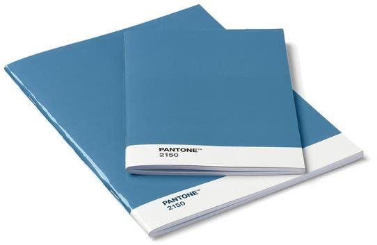 Zápisník PANTONE měkká vazba, Blue 2150 - sada 2 velikostí