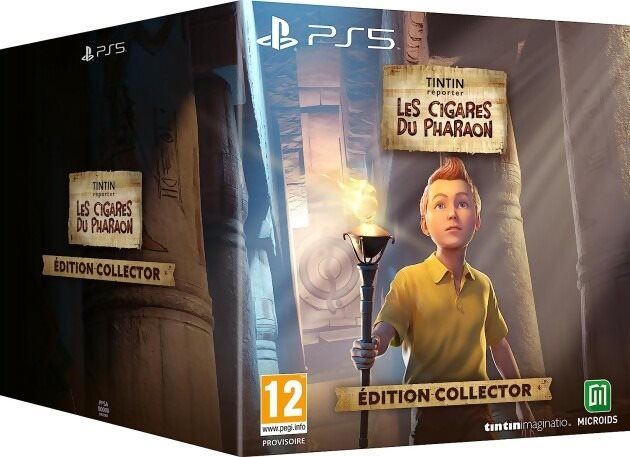 Hra na konzoli Tintin Reporter: Cigars of the Pharaoh: Collectors Edition - PS5