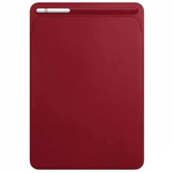 Pouzdro na tablet APPLE Leather Sleeve iPad Pro 10.5" Red