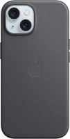 Kryt na mobil Apple iPhone 15 Kryt z tkaniny FineWoven s MagSafe černý