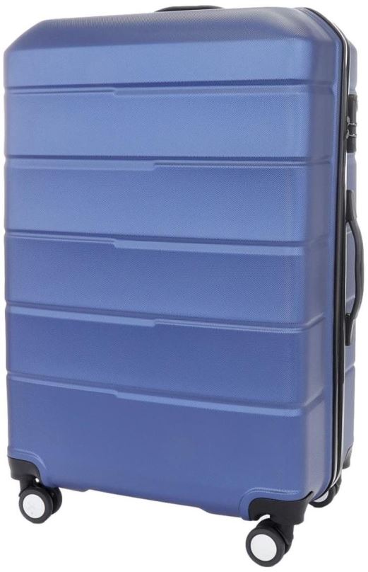 Cestovní kufr T-class TPL-3025, vel. XL, ABS, (modrá), 75 x 50 x 30,5cm
