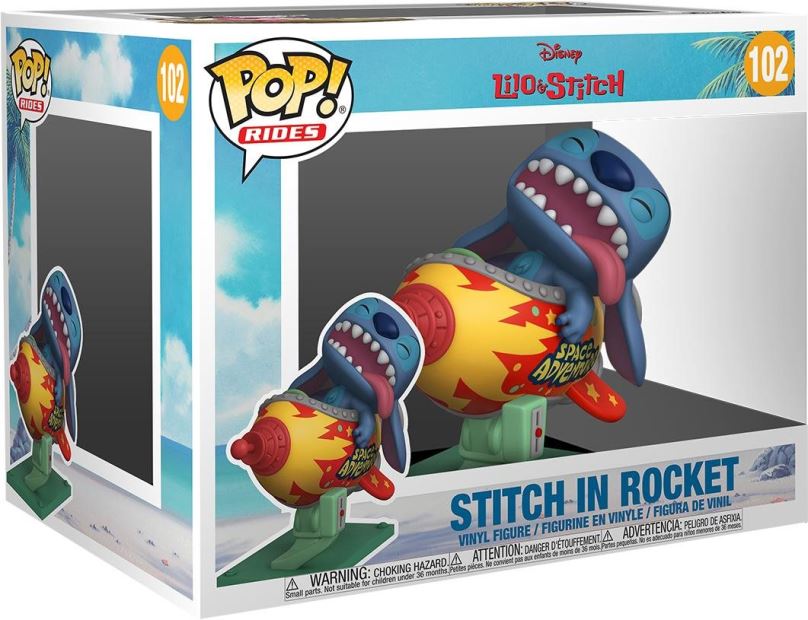Funko POP Rides: Lilo & Stitch S2 - Stitch in Rocket