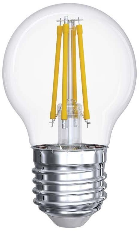 LED žárovka EMOS LED žárovka Filament Mini Globe 6W E27 teplá bílá
