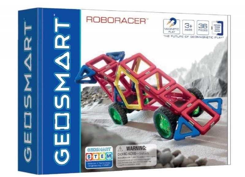 Stavebnice GeoSmart - RoboRacer - 36 ks