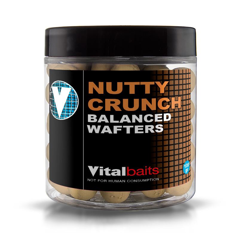 Vitalbaits Wafters Nutty Crunch 100g 14mm