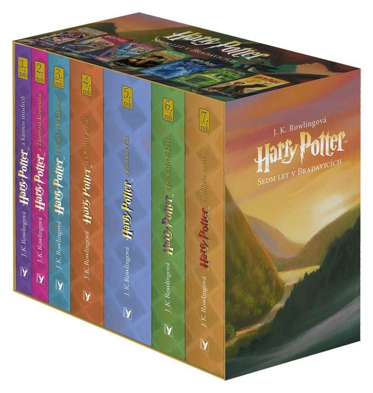 Harry Potter Sedm let v Bradavicích 1-7 BOX, kniha, česky
