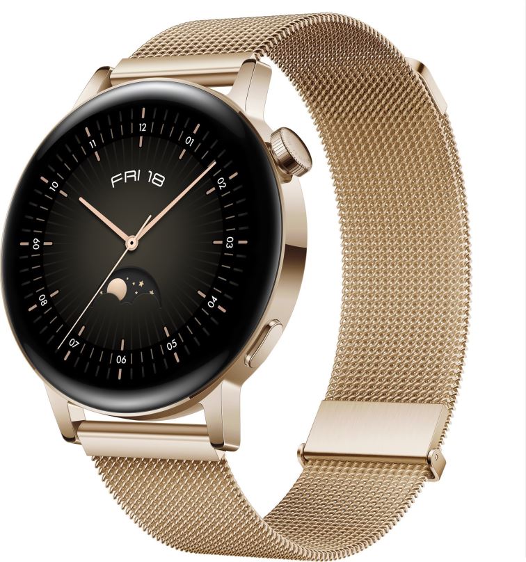 Chytré hodinky Huawei Watch GT 3 42 mm Gold