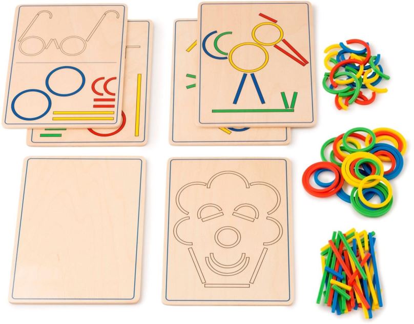 Didaktická hračka Toys for life - Učíme se tvary a barvy