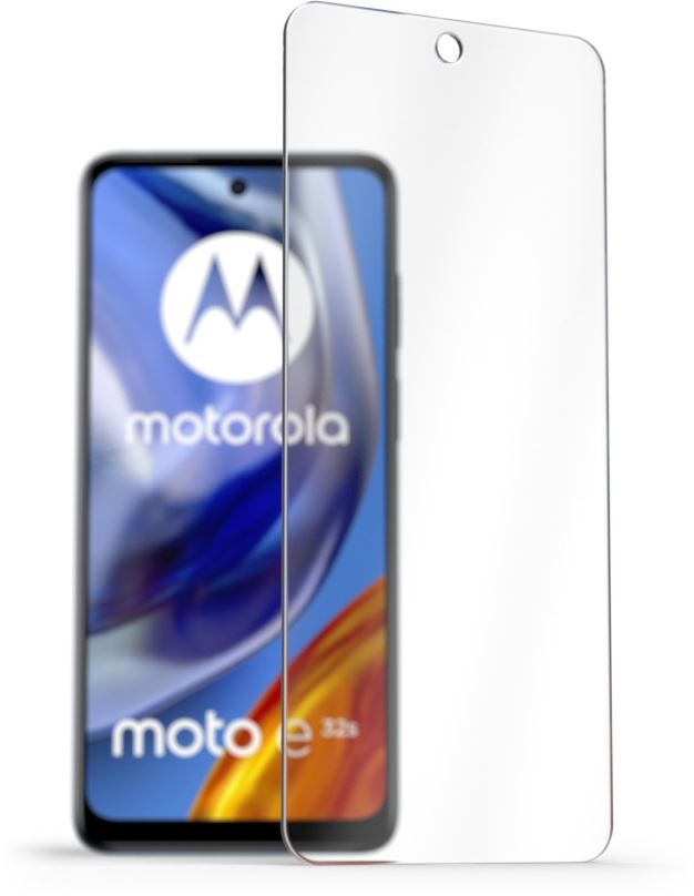 Ochranné sklo AlzaGuard 2.5D Case Friendly Glass Protector pro Motorola Moto E32 / E32s
