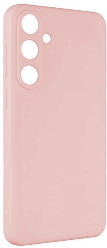 Kryt na mobil FIXED Story pro Samsung Galaxy S24+ růžový