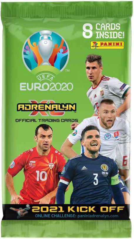 Karetní hra Euro 2020 Adrenalyn - 2021 Kick Off - Karty