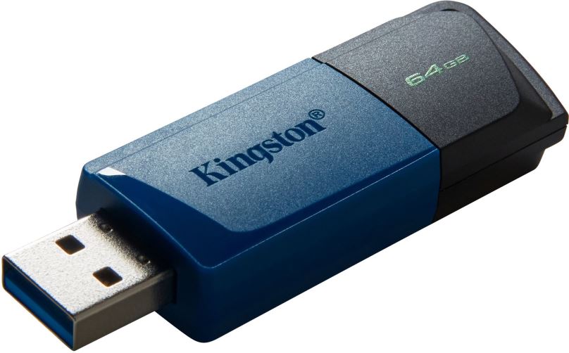 Flash disk Kingston DataTraveler Exodia M 64GB, černo-modrá