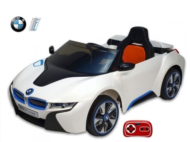 Elektrické auto pro děti BMW I8 Concept, bílé