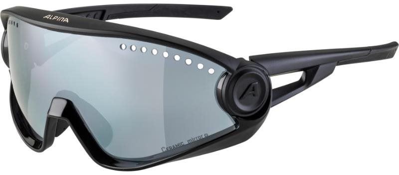 Cyklistické brýle 5W1NG all black matt